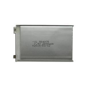 แบตเตอรี่ลิเธียมโพลิเมอร์ <span class=keywords><strong>3</strong></span>.7 โวลต์, แบตเตอรี่ลิเธียมไอออน 1100 มิลลิแอมป์, <span class=keywords><strong>3</strong></span>.7 โวลต์ 4.07 วัตต์ชั่วโมง 1100 มิลลิแอมป์ แบตเตอรี่ลิเธียมไอออนแบบชาร์จได้ - Product Image 3