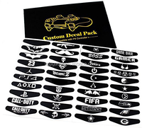 40 pcs/lot Enveloppe Led Lightbar Light Bar Stickers Skin Stickers pour PS4 Controller