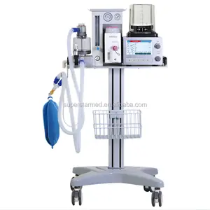 Dm6b máquina veterinária de anestética, melhor preço da máquina de anestésia com carrinho, dispositivos de laboratório