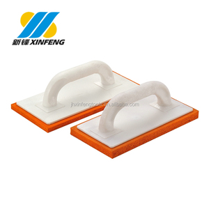 Floats with Orange Sparkled Rubber 280x140plaster <strong>Bucket</strong> for Wall Plastic Round Corner Trowel <strong>Plastering</strong> Paint Trowel - Product Image 2