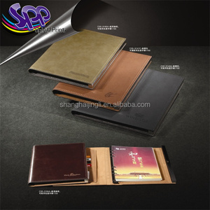 2016 de lujo de la pu leathera4 a5 a6 cuaderno con banda elastica/belleza <span class=keywords><strong>francia</strong></span> estilo notebook - Product Image 4