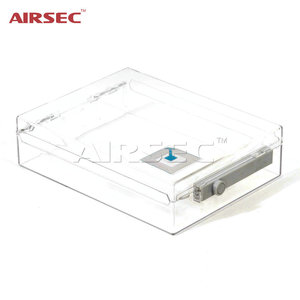 Airsec <span class=keywords><strong>EAS</strong></span> AM RF chống trộm an ninh trong suốt PC nhựa an toàn hơn Hộp Tag cho bán lẻ - Product Image 3