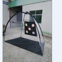 Kit de simulateur personnalisable de filet d'entraînement de golf de qualité supérieure avec conception pliante