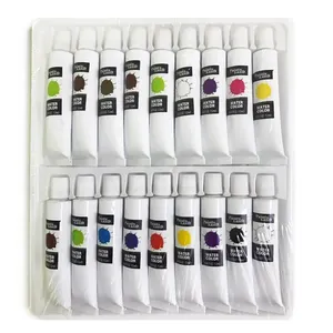 Wholesaler 24 Tubes Set of Professional Artist ACRYLIC Color Paints