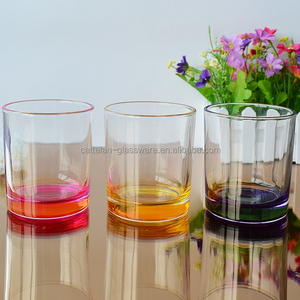 Pentágono transparente/Vaso 5 ángulos de vidrio de vasos de vidrio para beber de whisky para colorear/imprimir disponibles - Product Image 6