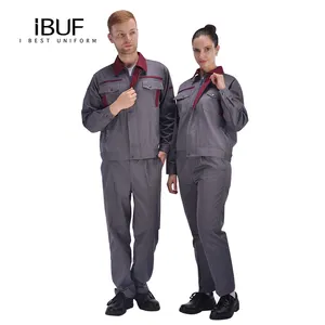 Uniformes d'usine pour femmes/hommes vêtements de travail bleus vêtements de travail rugueux