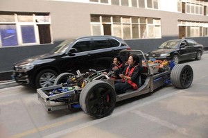 Kits de conversion de véhicules électriques SHINEGLE pour voitures électriques 384v 120kw 110kw <span class=keywords><strong>Moteur</strong></span> <span class=keywords><strong>PMSM</strong></span> - Product Image 2