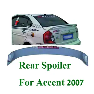 Модифицированный Автомобильный задний спойлер для Hyundai Accent 2007