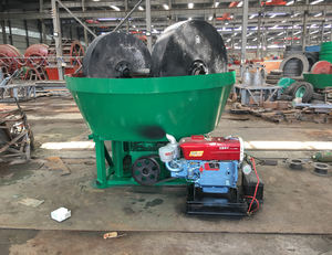 Huahong – moulin à casseroles humide à trois roues en or, fraiseuse à trois rouleaux en or - Product Image 6