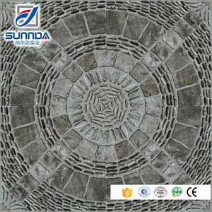 Buen aspecto para al aire libre baldosas rústicas, superficie rugosa <span class=keywords><strong>gres</strong></span> porcelánico, baldosas de piedra de imitación - Product Image 6