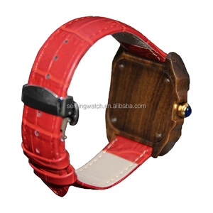 2017 classic brand custom China wholesale OEM wood watch with Japan quartz movement - Product Image 4