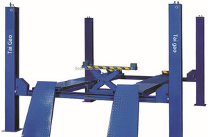 3.5T 4 Post Hydraulic Wheel Alignment <strong>Car</strong> Lift With Rolling <strong>Jack</strong> With Low <strong>Price</strong> - Product Image 6
