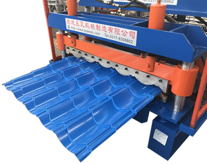 Stalen Profiel Geglazuurde Dakpan <span class=keywords><strong>Making</strong></span> <span class=keywords><strong>Machine</strong></span> Roll Forming <span class=keywords><strong>Machine</strong></span> - Product Image 1