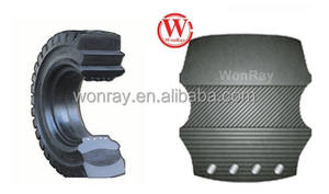 निर्माता डायरेक्ट ऑटो स्पेयर पार्ट्स 7.00-12 ठोस फोर्कलिफ्ट टायर MI-X उद्योगों के लिए 50 डी नए टायर - Product Image 6