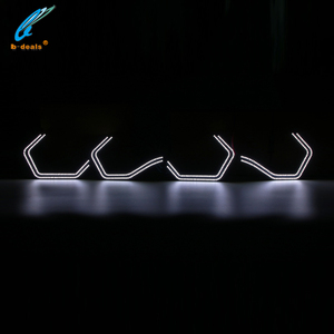LED <span class=keywords><strong>Halo</strong></span> M4, estilo icónico, Ojos de Ángel, hexágono para B.MW 2 3 4 5 Series F30 F32 F82 F80 (M3/M4) M5 E90 E92 - Product Image 2