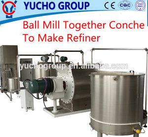 Machine à broyer les boules de chocolat à diffusion continue verticale pour le raffinage et la fabrication - Product Image 4