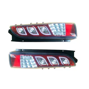 SUNLOP hiace灯 #4229 LED尾灯红色透明盖适合hiace 200通勤面包车配件kdh 200量子零件调谐