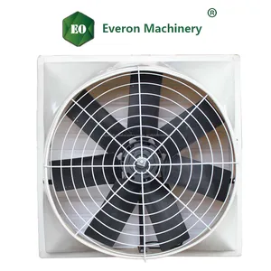 China proveedor industrial invernadero 1260mm ventilador de flujo axial de fibra de vidrio cono ventilador