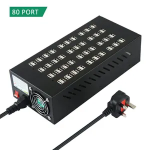 22 40 60 80 Multi Port Usb Charger Station