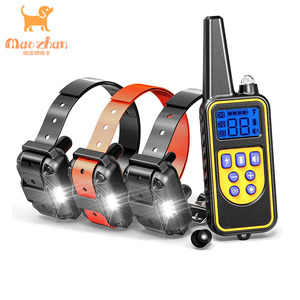 Ofertas semanales, pantalla <span class=keywords><strong>LCD</strong></span> grande de choque de 880 yardas para (1/2/3) collares de entrenamiento para perros con control remoto - Product Image 5