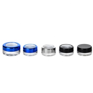 Tarro de plástico transparente para polvo cosmético, 3g, 5g, 8g, 10g, con <span class=keywords><strong>sifer</strong></span> y tapa para ventana - Product Image 3