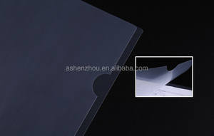 NewスタイルカスタムA4 PP PVCプラスチックスライドバインダー透明レポートカバー紙カバースティックファイル - Product Image 6