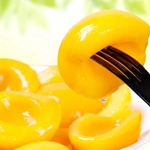 New Crop Mikado Brand Canned Fruit Canned Yellow Peaches <strong>Halves</strong> <strong>in</strong> <strong>Syrup</strong> <strong>in</strong> <strong>Pear</strong> Juice <strong>in</strong> PJ - Product Image 4