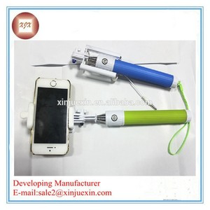con conexión de cable 2015 monopod <span class=keywords><strong>selfie</strong></span> palo para el <span class=keywords><strong>iphone</strong></span> - Product Image 3