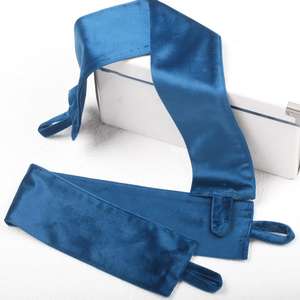 DaiRui Royal Blue Heavy Rings Ojal Ventana Cortina de terciopelo para cocina Sala de estar Partición - Product Image 2