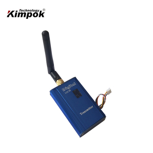 קישור וידאו FPV 10 ק""מ LOS 2.4Ghz משדר וידאו אלחוטי משדר ומקלט לטווח ארוך 1000mW RF הספק