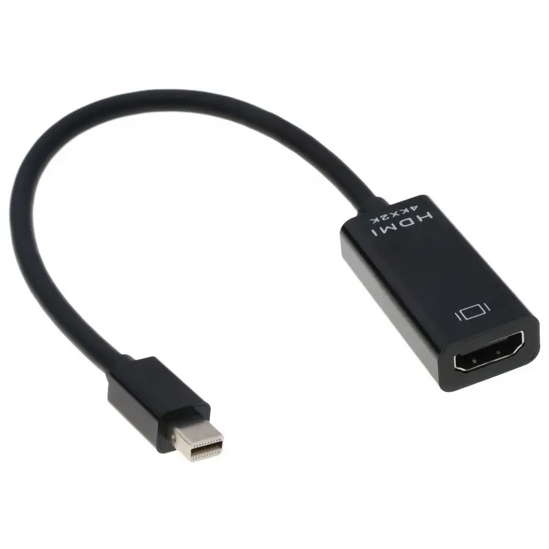 4K Mini DisplayPort Ke HDTV Adapter untuk Mini DP ThunderBolt 2160P Mac Book Air Pro Komputer PC Monitor Proyektor