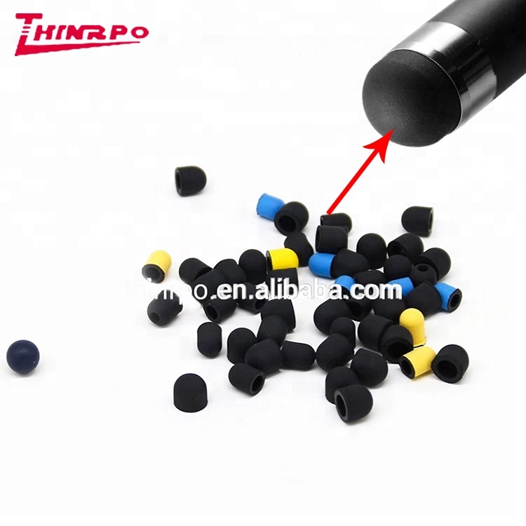 Литой резиновый Проводящий силиконовый наконечник, резиновые наконечники для ручки, проводящий наконечник для сенсорного экрана