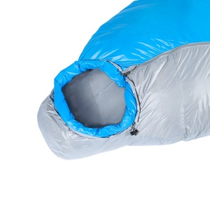 Saco de Dormir de Plumón de Pato de Nailon Estilo Momia para Invierno, para Acampar al Aire Libre - Product Image 3