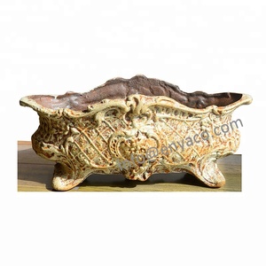 Pots de fleurs rectangulaires ovales, jardinage en plein air, Style français, livraison gratuite en chine - Product Image 1
