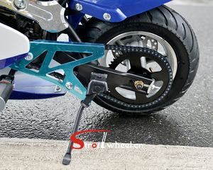 Nuovissima Mini <span class=keywords><strong>Moto</strong></span> Sportiva da <span class=keywords><strong>Corsa</strong></span> con Avviamento Elettrico, Motore a Benzina 49cc - Product Image 3