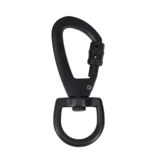 공장 뜨거운 판매 알루미늄 합금 잠금 회전 Carabiner 해먹