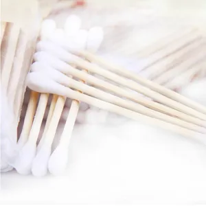 Available Medical Ear Cotton Bud low price cleaning cotton applicator