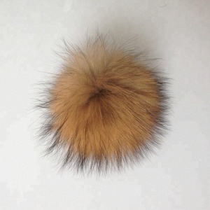 <span class=keywords><strong>Pompons</strong></span> en vraie fourrure de raton laveur 5-15cm, vente en gros, <span class=keywords><strong>pompons</strong></span> en peluche colorés avec fermeture à pression - Product Image 5
