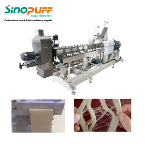 Soja TVP Extruder Voedsel Machine/Hoge Fiber droog nat Textue Plantaardige Eiwitten Productielijn