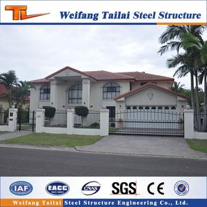 Luxury good furniture looking framework the home light steel villa - Product Image 3