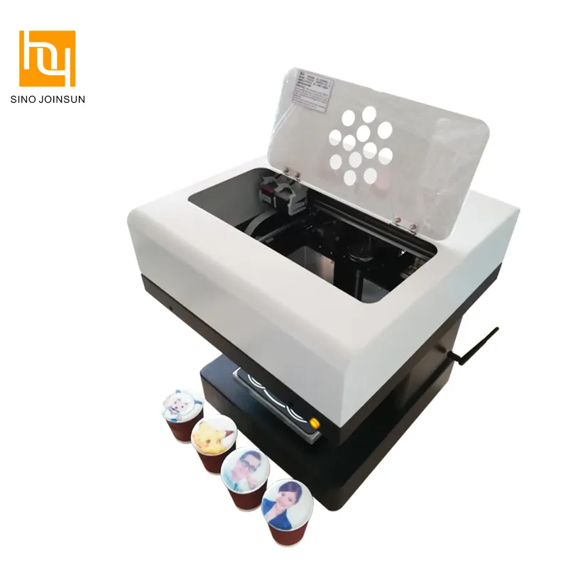 Yenilebilir mürekkep doğrudan baskı kek taşınabilir özçekim fotoğraf kek yazıcı