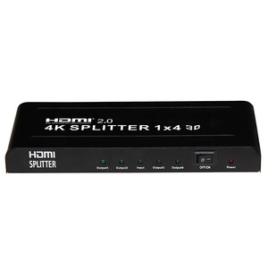 <strong>HDMI</strong> <strong>Splitter</strong> <strong>1</strong> in <strong>4</strong> Out 1x4 Ports V1.<strong>4</strong> Powered 4K/2K Full Ultra HD 4K 3D Support - Product Image 2
