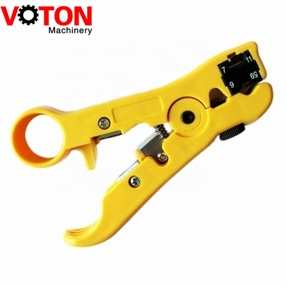 EElabper Wire Stripper Cable Tools Rope Shears Stainless Steel Heavy Duty for Copper Plastic Sheathed Aluminium Red EElabper Wire Stripper Cable Tools Rope Shears Stainless Steel Heavy Duty for Copper Plastic Sheathed Aluminium Red