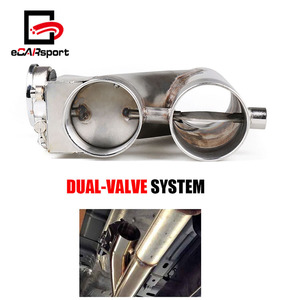 ECARsport 2.5 "<span class=keywords><strong>3</strong></span>" Kit de découpe d'échappement électrique Tuyau en Y avec double système de valve Interrupteur Kit de télécommande - Product Image 3