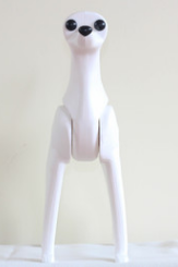 Bakım uygulamaları için silikon ve plastik köpek modeli kürk vücut ve bakım araçları için kafa modeli - Product Image 2