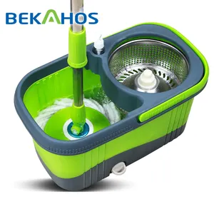 Distributeur voulait BEKAHOS produits ménagers 360 degrés rotation vadrouille de nettoyage magique pour le marché en ligne