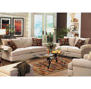 Grigio panno di stile moderno e minimalista <span class=keywords><strong>con</strong></span> basso <span class=keywords><strong>braccioli</strong></span> tre posti soggiorno divano ad angolo di copertura