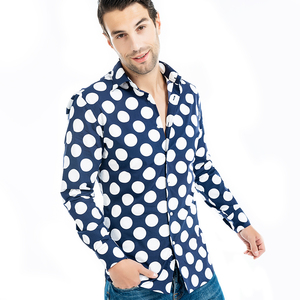<span class=keywords><strong>Camicie</strong></span> Da Uomo Per Mens Casuali Sottile T 100% Cotone Personalizzata Vestito Dalla Stampa Floreale Manica Lunga da Uomo Nuovo Modello di <span class=keywords><strong>Misura</strong></span> stampato Camicia Spiaggia - Product Image 2