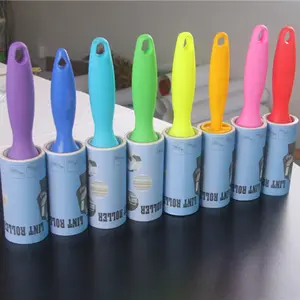 Ensemble de rouleaux pelucheux adhésifs, en plastique, pour enlever les poils des animaux de compagnie, Mini rouleaux de nettoyage, vente en gros, pièces