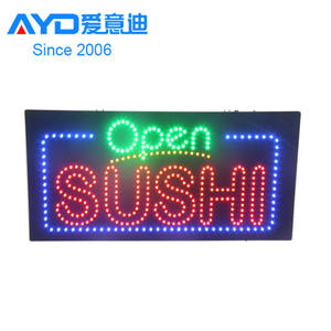 <span class=keywords><strong>Program</strong></span> Iklan Dalam Ruangan Aliexpress Tanda Harga LED Tampilan Terbuka Makanan Tiongkok - Product Image 6